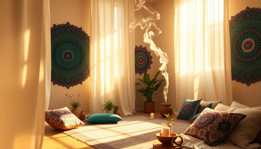 Elevate Your Space: Infusing Spiritual Serenity with Mandala Designs